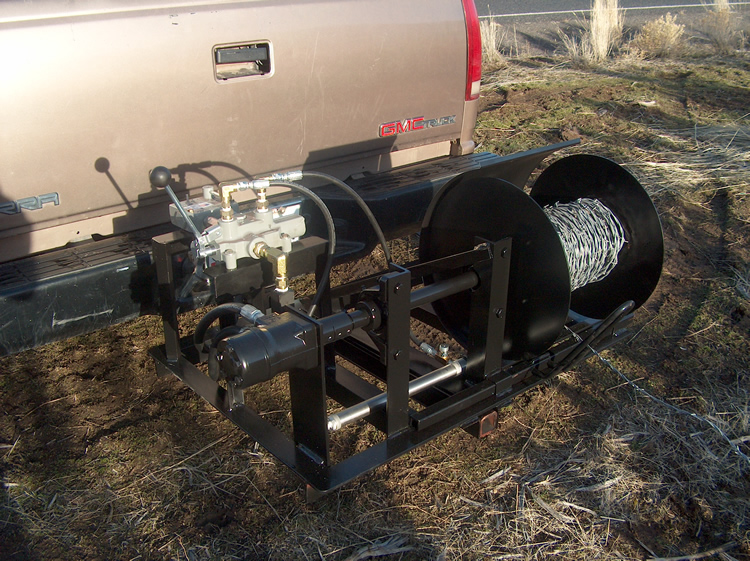 The Hydraulic Powered Wire Roller – Hydraulic and Portable Fencing Rollers